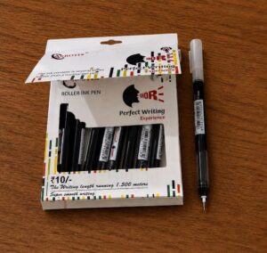 AEROTIX ROLLER BLACK PEN MRP RS 10.00 G2F2
