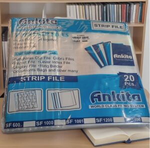 ANKITA STRIP FILE WHITE MRP RS 10 G3I1