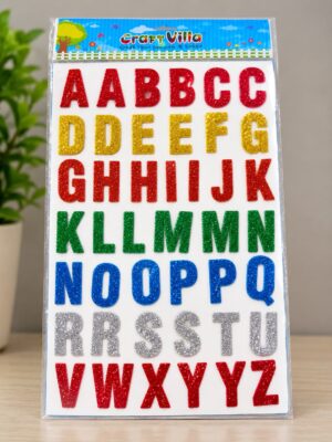 _GLITTER STICKER ABC MRP RS 30.00