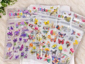 _MIX BUTTERFLY STICKER MRP RS 30 (NATRAJ STAND)