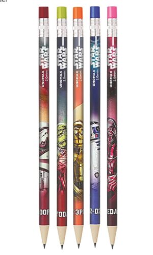 UNOMAX STAR WAR MECHANICAL PENCIL 2.0MM MRP RS 10 G2I2