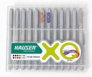 HAUSER XO COLORFUL GEL PEN MRP RS 150 G2F2