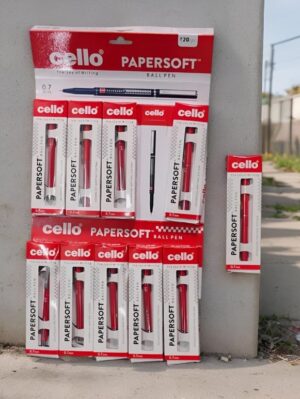 CELLO PAPERSOFT BALL PEN RED MRP RS 20 G2G2