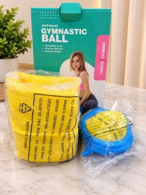 _COSCO GYM BALL WITH AIR PUMP MRP RS 1030 (RACK C1)