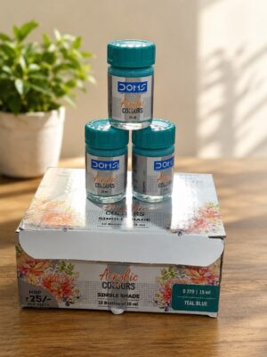 DOMS ACRYLIC / FABRIC COLOR TEAL BLUE MRP RS 25 G2M2
