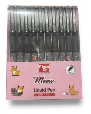 FIGO MOOW ROLLER PEN MRP RS 20 BLACK G2F2