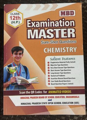 CHEMISTRY HP EXAMINATION MASTER CLASS 12TH MRP RS 320