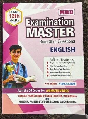 EXAMINATION MASTER ENGLISH HP EXAMINATION MASTER CLASS 12TH MRP RS 240