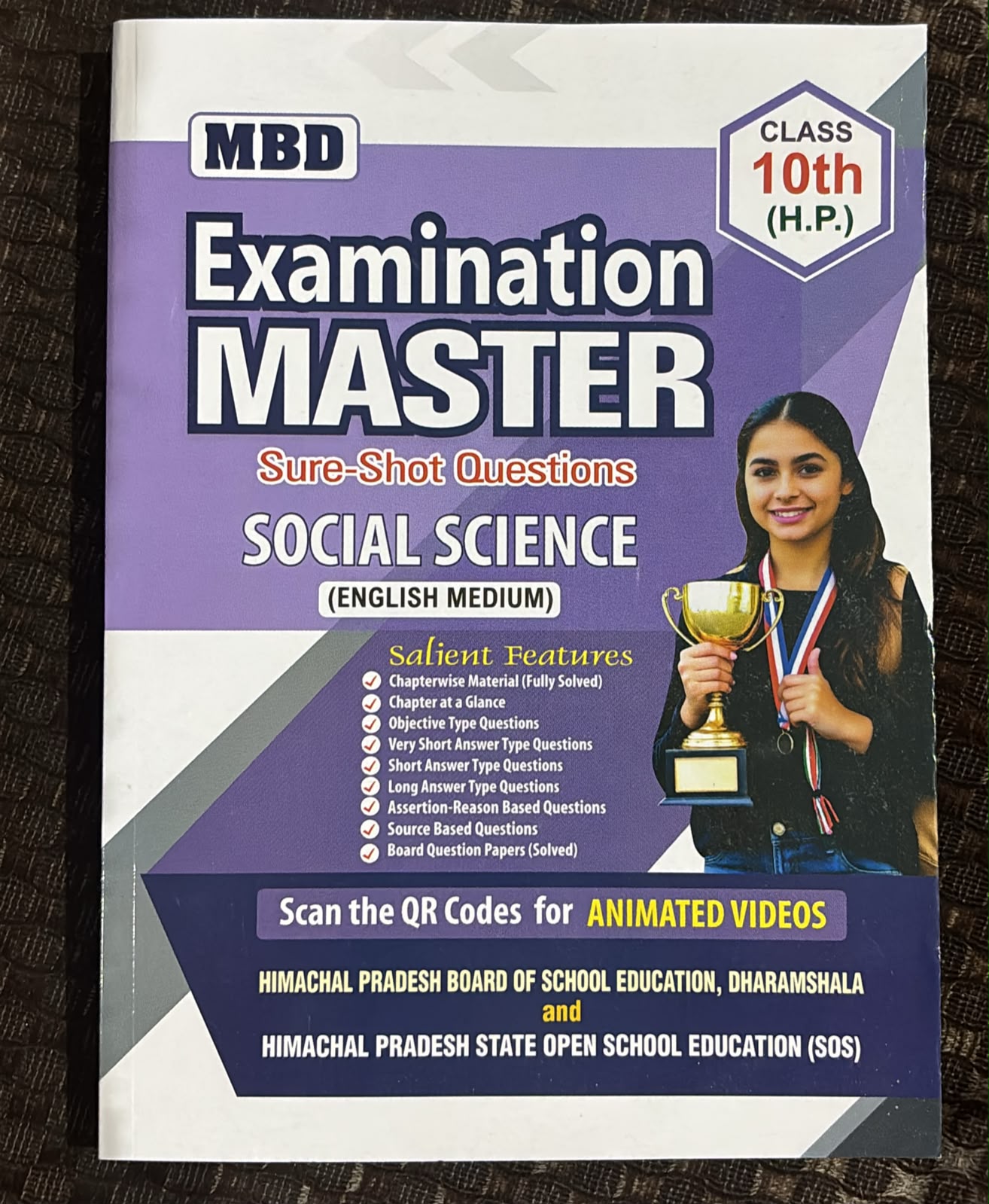 EXAMINATION MASTER SOCIAL SCIENCE ENGLISH MEDIUM HP EXAMINATION MASTER CLASS 10TH MRP RS 260