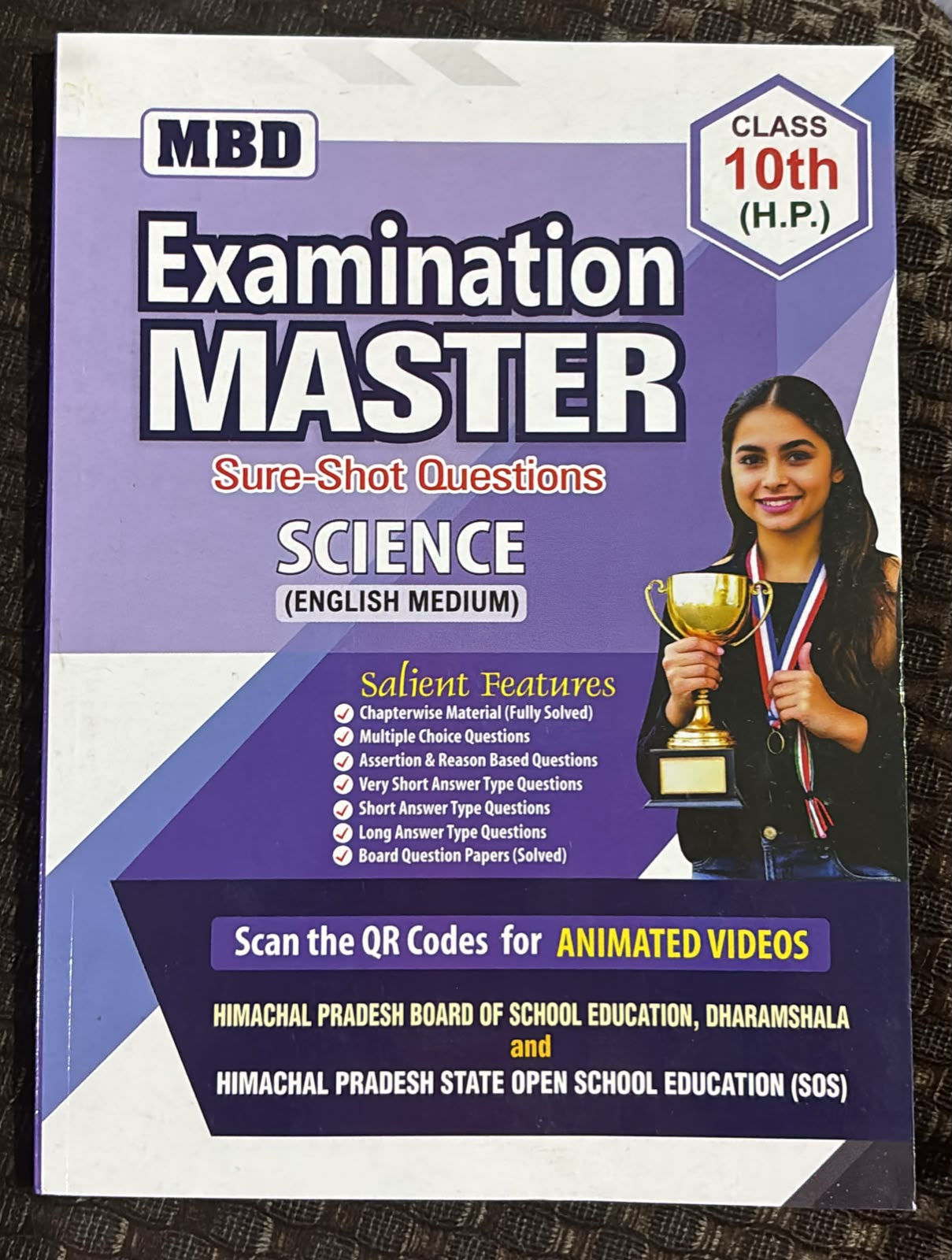 EXAMINATION MASTER SCIENCE ENGLISH MEDIUM HP EXAMINATION MASTER CLASS 10TH MRP RS 290