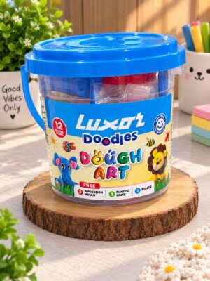LUXOR DOUGH ART CLAY 156GM 12 SHADES MRP RS 120 G2H4