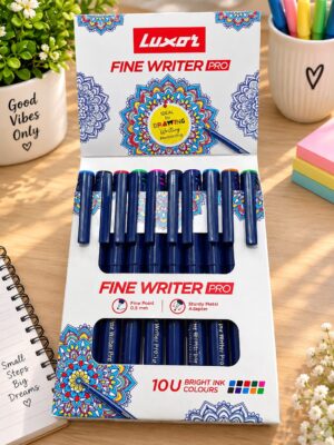 LUXOR PRO FINEWRITER 10 SHADES ASSORTED MRP RS 100 G2G2