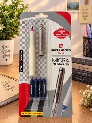 PIERRE CARDIN MICRA FOUNTAIN PEN MRP RS 175 (GROUND FLOUR )