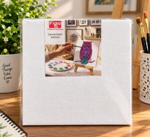 FIGO CANVAS BOARD 8 X 8 MRP RS 75
