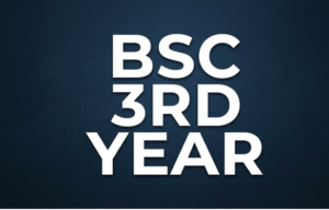 BSC 3RD YEAR