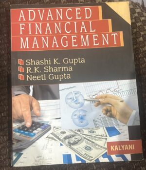KALYANI M.COM 4TH SEM HPU ADVANCED FINANCIAL MANAGEMENT BOOK MRP RS 325