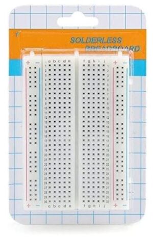 SOLDERLESS BREADBOARD 400 POINT MRP RS 100 (SENSOR CRATE)