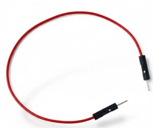 MALE TO MALE JUMPER WIRE 20 CMS (SINGLE PIECE) MRP RS 4 (WIRE CRATE)