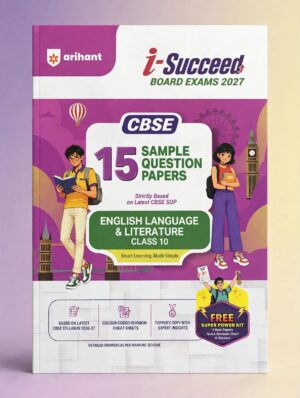 ARIHANT CBSE ENGLISH 15 SAMPLE QUESTION PAPERS CLASS 10TH (2026-27)MRP RS 315
