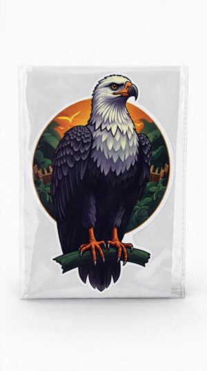 _EAGLE STICKER PKT OF 2 PCSMRP RS 45.00 C2